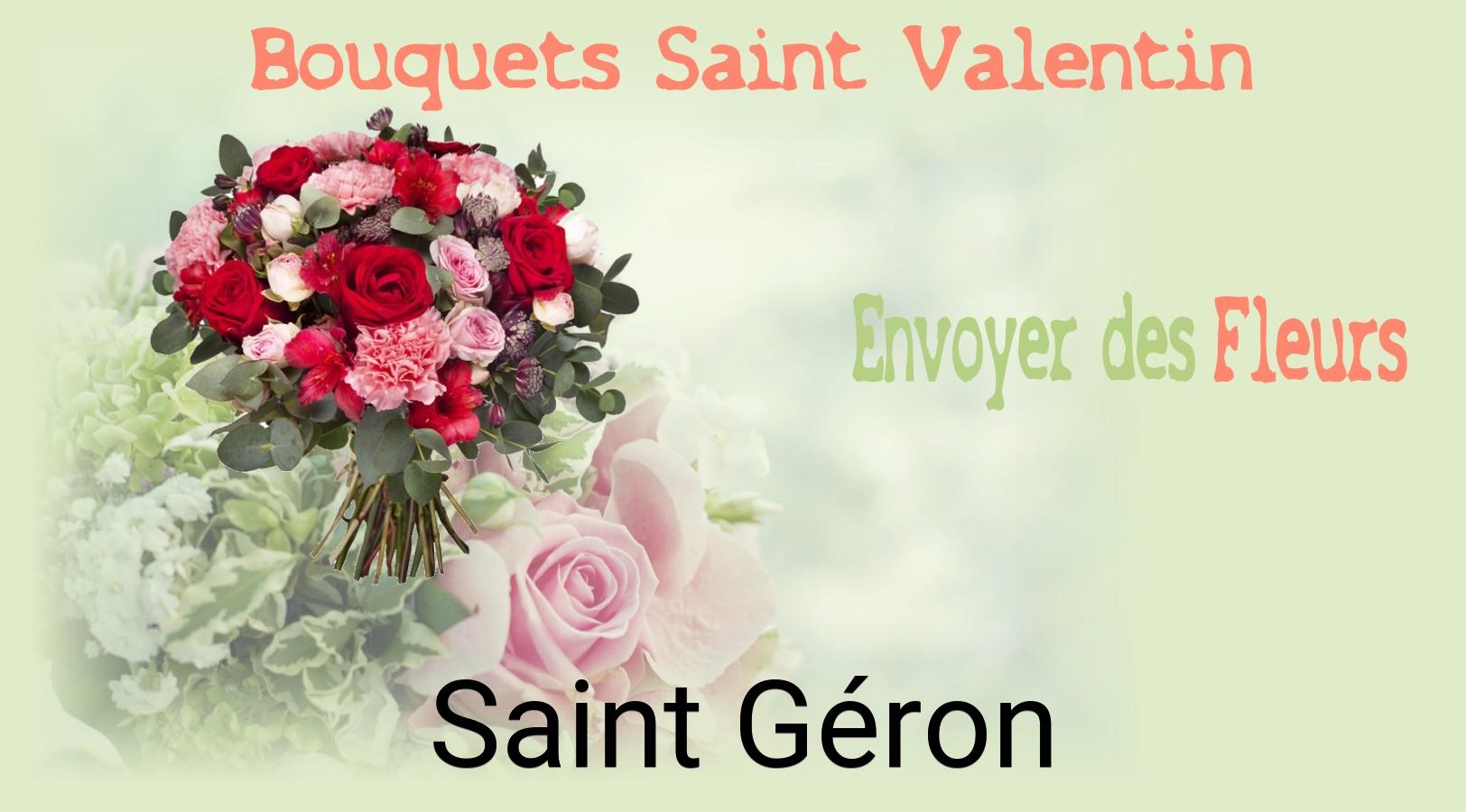 Roses de Saint-Valentin livrées à Saint-Géron
